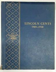 1909-1940 Lincoln Cents Deluxe Whitman Coin Album 9405 - Includes 1909-S VDB
