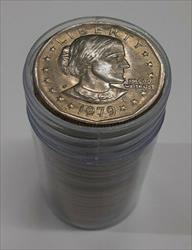1979-P $1 Susan B. Anthony Dollar (Far Date) BU Roll 25 Coins
