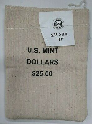 1999-D Susan B Anthony Dollar Brilliant Uncirculated 25 Coins Official Mint Bag