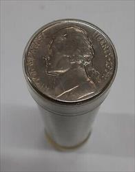 1954 Jefferson Nickel BU Roll - 40 Coins in Tube