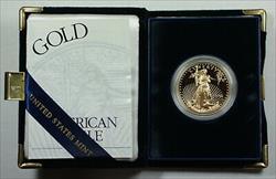 2002 American Eagle 1 Oz  Proof  in Mint Box w/ COA