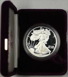 1989 S Proof American  Eagle $1  ASE 1 Troy Oz .999 with COA and OGP