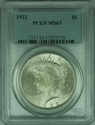 1922 Peace   $1  PCGS (34 E)