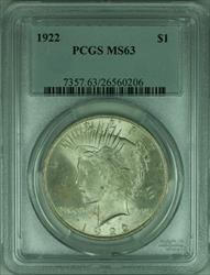 1922 Peace   $1  PCGS (34 H)