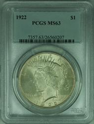 1922 Peace   $1  PCGS (34 I)