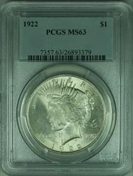 1922 Peace   $1  PCGS (34 J)