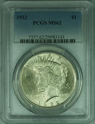 1922 Peace   $1  PCGS Better  (34 F)