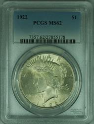 1922 Peace   $1  PCGS Better  (34 K)