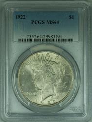 1922 Peace   S$1 PCGS (31 A)