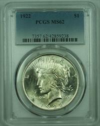 1922 Peace   S$1 PCGS (38A)