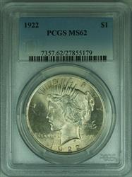 1922 Peace   S$1 PCGS Undergraded (31 H)