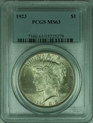 1923 Peace   $1  PCGS (34 K)