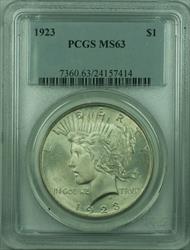 1923 Peace   $1  PCGS Looks Undergraded (36) I
