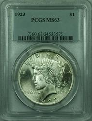 1923 Peace   $1  PCGS Looks Undergraded (36) J