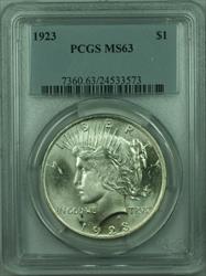 1923 Peace   $1  PCGS Looks Undergraded (36) M