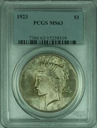 1923 Peace   $1  PCGS Toned (34 H)