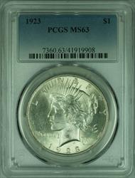 1923 Peace   S$1 PCGS  (35H)