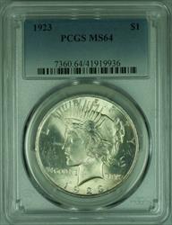1923 Peace   S$1 PCGS  (35K)