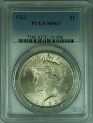 1923 Peace   S$1 PCGS (24f)