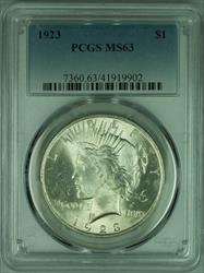 1923 Peace   S$1 PCGS (35B)