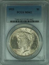 1923 Peace   S$1 PCGS Undergraded (31 C)