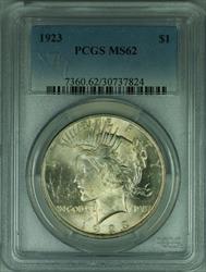 1923 Peace   S$1 PCGS Undergraded (31 N)