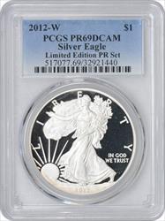 2012-W $1 American Silver Eagle Limited Edition Silver Proof Set PR69DCAM PCGS