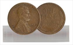 1923-S Circulated Lincoln Cent 50-Coin Roll VF/EF