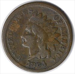 18/1864 L Indian Cent RPD FS-2302 S-3 VG Uncertified #225