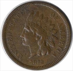 1872 Indian Cent Shallow in Rev FS-901 VF Uncertified #230