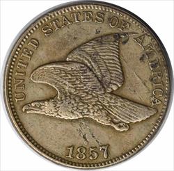 1857 Flying Eagle Cent EF Uncertified #1053