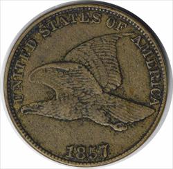 1857 Flying Eagle Cent EF Uncertified #1056