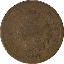 1870 Indian Cent G+ Uncertified