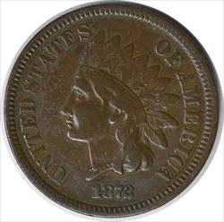 1872 Indian Cent VF Uncertified #338