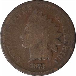 1873 Indian Cent Closed 3 G Uncertified