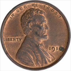 1910-P Lincoln Cent MS60 Uncertified