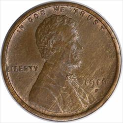 1916-S Lincoln Cent MS60 Uncertified #208