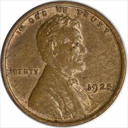 1925-P Lincoln Cent MS60 Uncertified