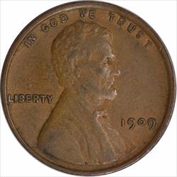 1909-P Lincoln Cent EF Uncertified
