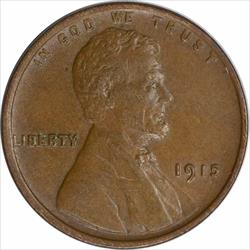 1915 Lincoln Cent EF Uncertified