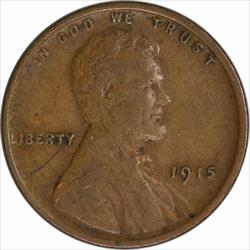 1915 Lincoln Cent VF Uncertified