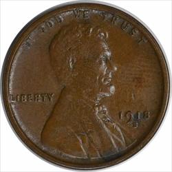 1918-S Lincoln Cent AU Uncertified