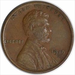 1919-D Lincoln Cent EF Uncertified