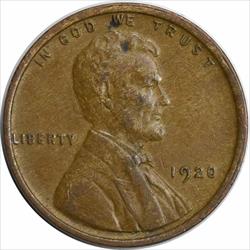 1920 Lincoln Cent EF Uncertified