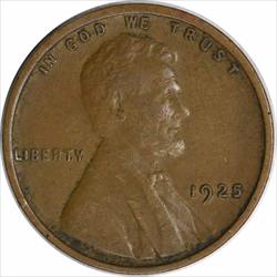 1925-P Lincoln Cent EF Uncertified