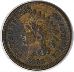 1866/1866 Indian Cent S-7 EF Uncertified #1103