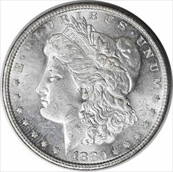 1880-S Morgan Silver Dollar MS60 Uncertified