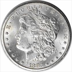 1883-CC Morgan Silver Dollar MS63 Uncertified #313