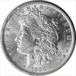 1883-O Morgan Silver Dollar MS60 Uncertified