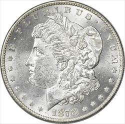 1878-S Morgan Silver Dollar MS60 Uncertified